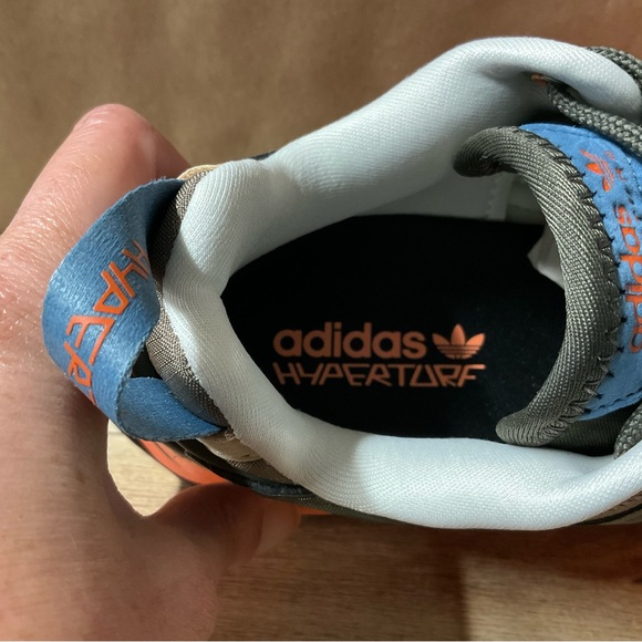 New! Women’s Adidas Hyperturf Adventure W 7 1/2 7.5 Green Orange Sneakers Hikers - Picture 8 of 12